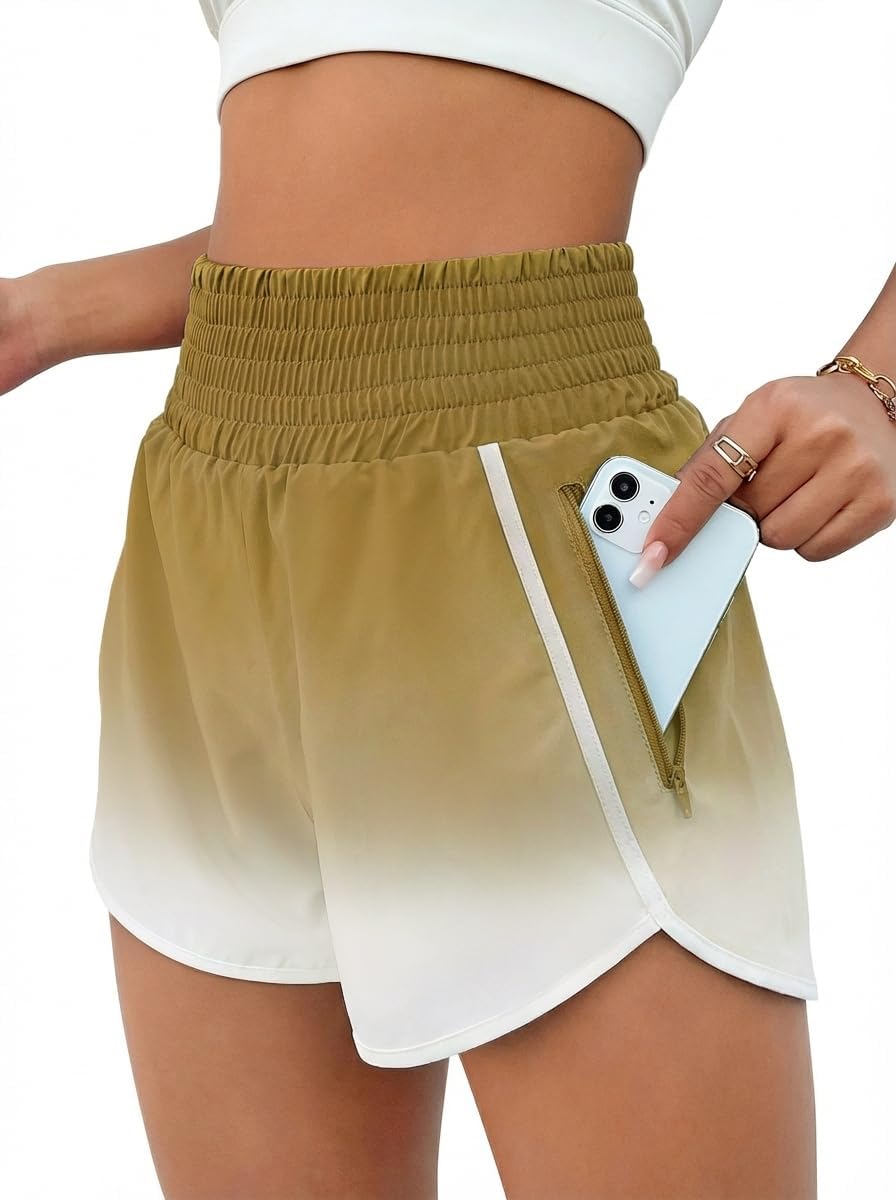 Women's High Waisted Athletic Shorts