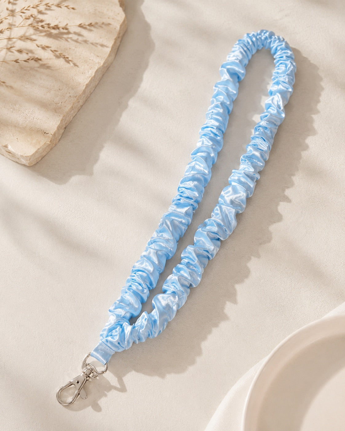 Scrunchie Keychain Wristlet