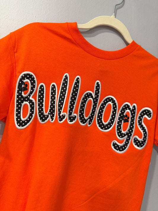 Custom Polka Dot Appliqué T-Shirt