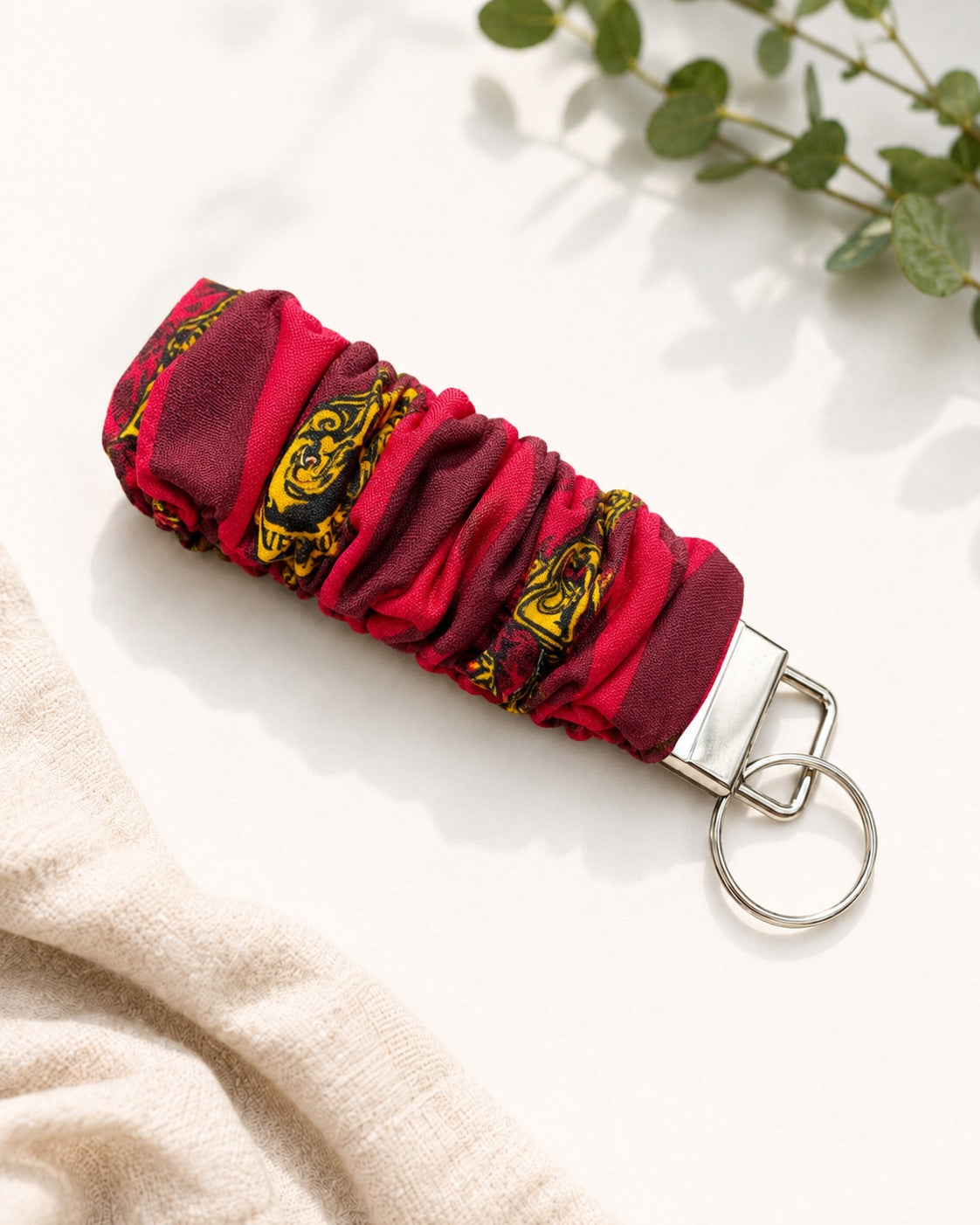 Wizard House Keychain Wristlet