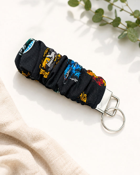 Wizard House Keychain Wristlet