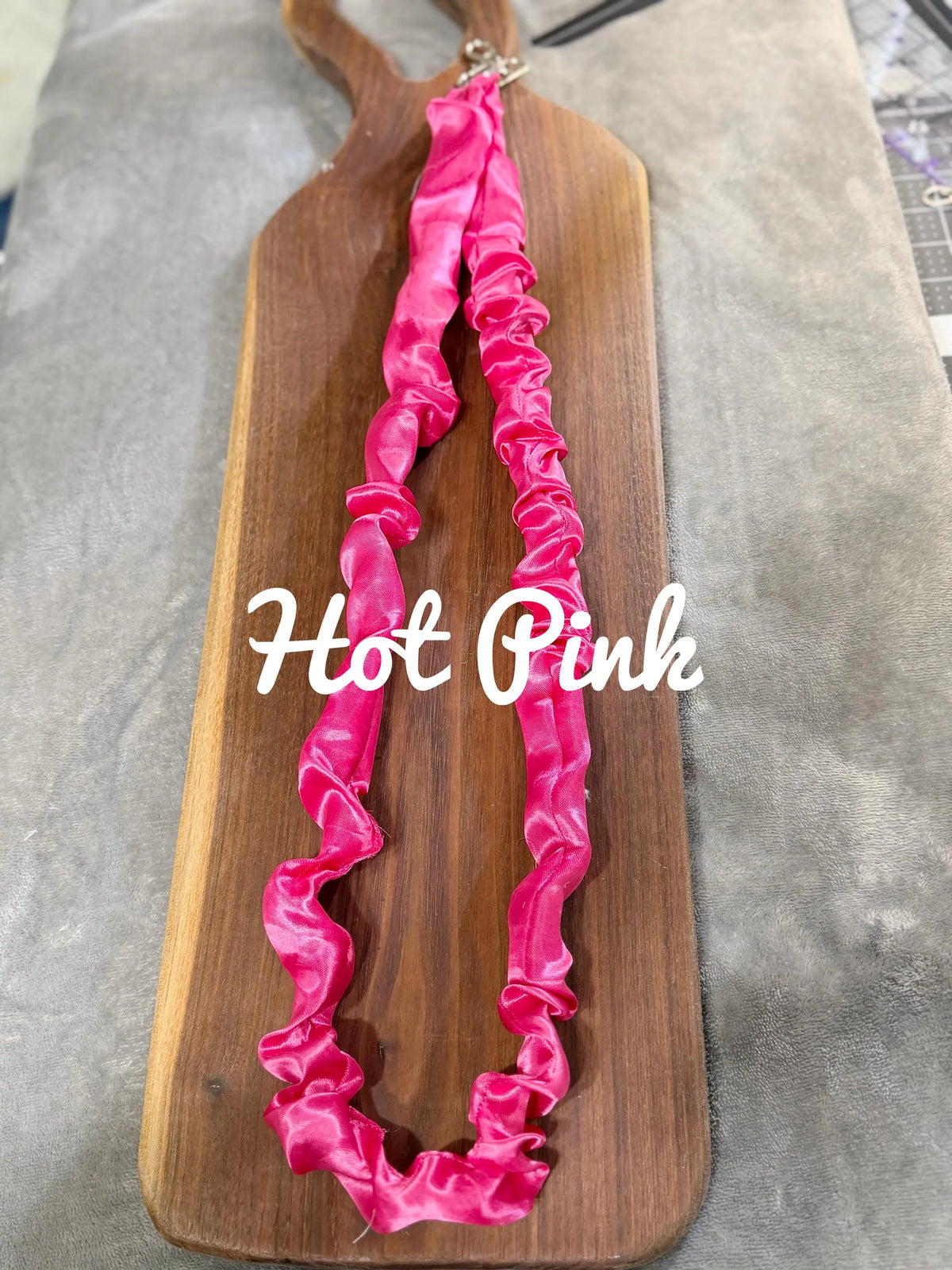 Scrunchie Keychain Wristlet