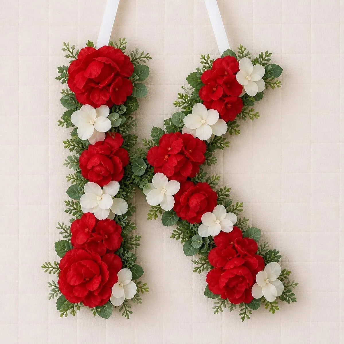 Floral Letter Wall Décor