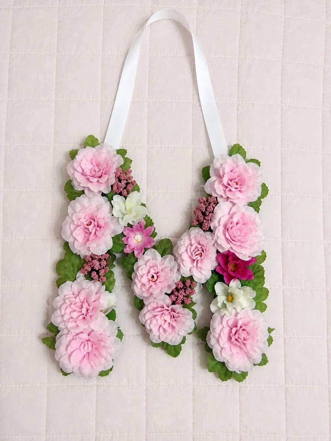 Floral Letter Wall Décor