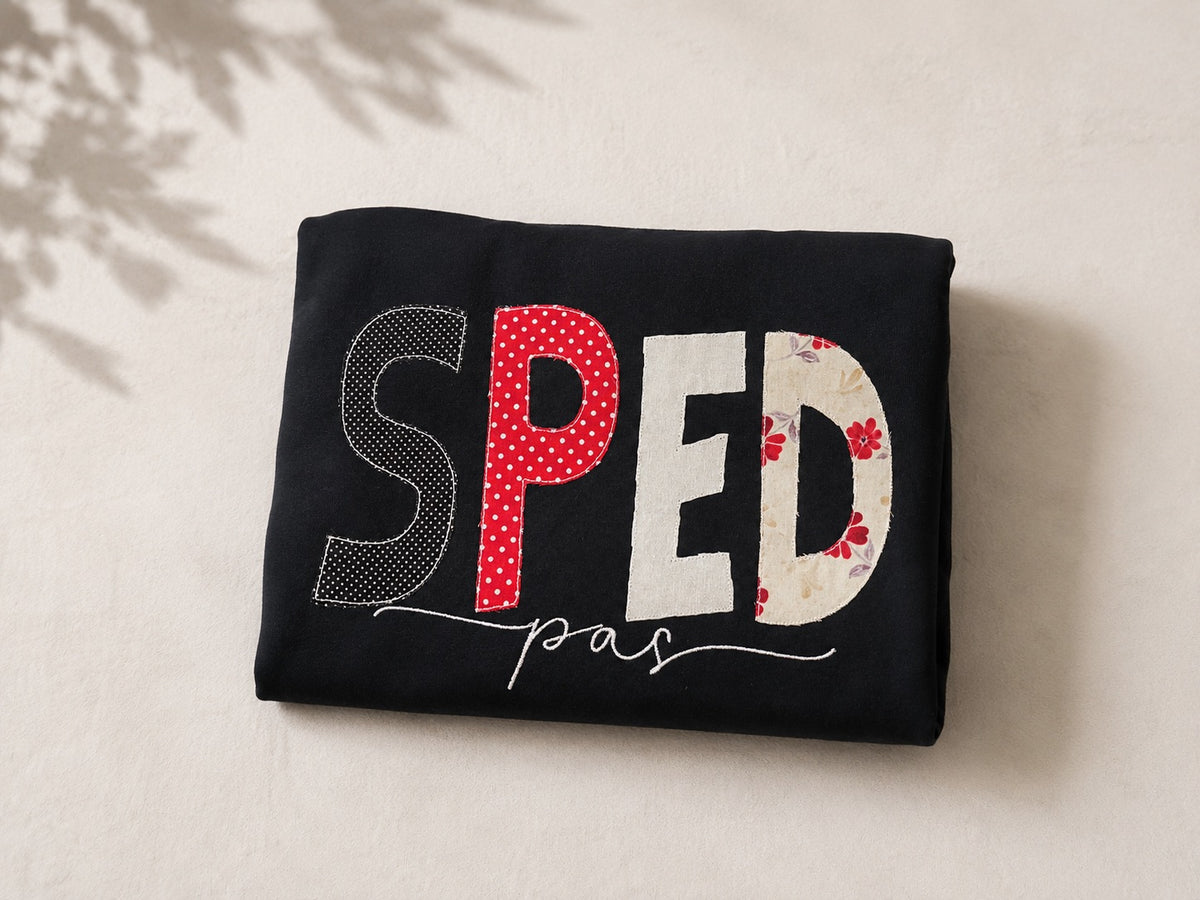 Soft Edge Appliqué T-Shirt