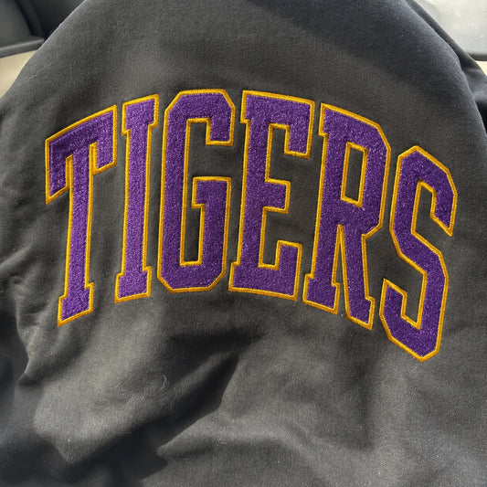 Custom BLING Appliqué Crewneck Sweatshirt