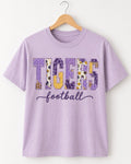 Patchwork Tigers Football T-Shirt