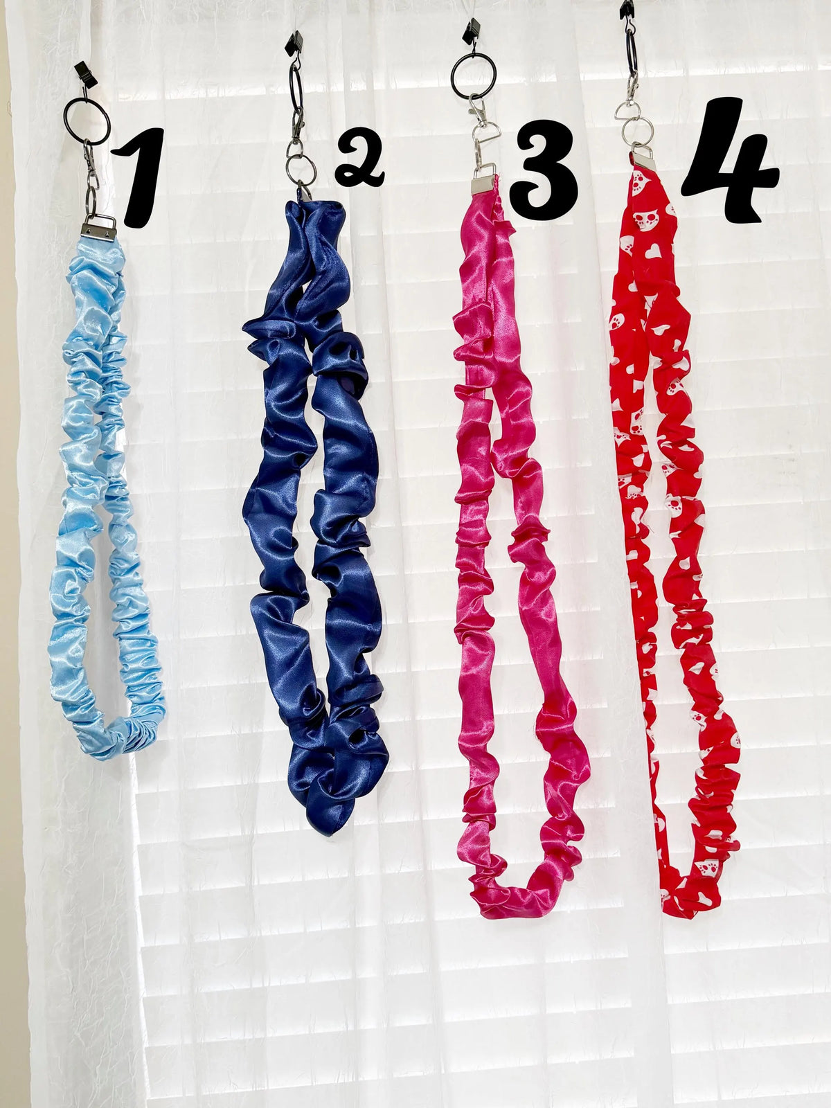 Scrunchie Keychain Wristlet